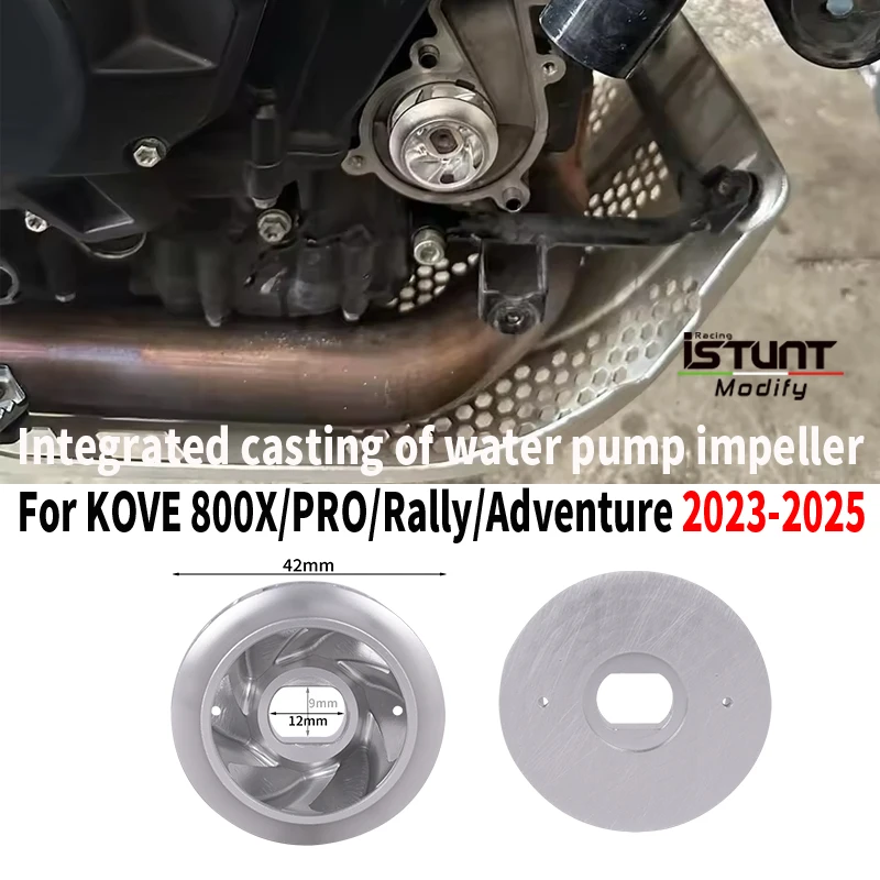 

Аксессуары для мотоциклов, оригинальный размер, алюминиевый водяной насос, крыльчатка, турбина для KOVE 800X 800X PRO Rally Adventure 2023 2024 2025