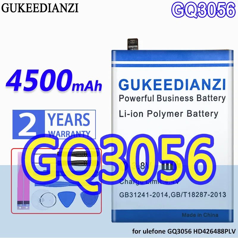 

Аккумулятор большой емкости 3900 мАч/4500 мАч для ulefone GQ3056 HD426488PLV GQ3036