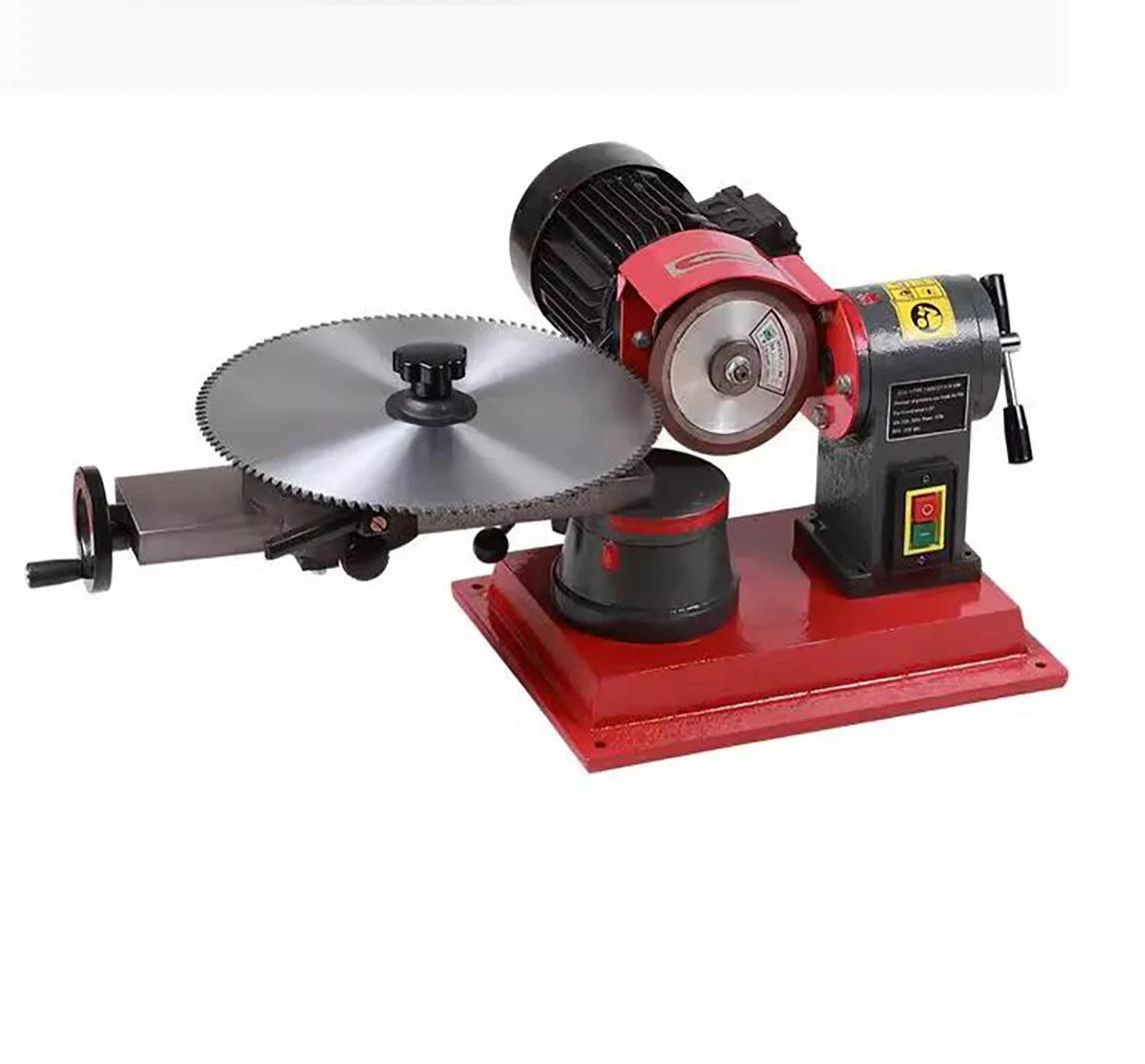

220V gear grinding machine alloy saw blade, 370W motor used for grinding and processing old saw blades