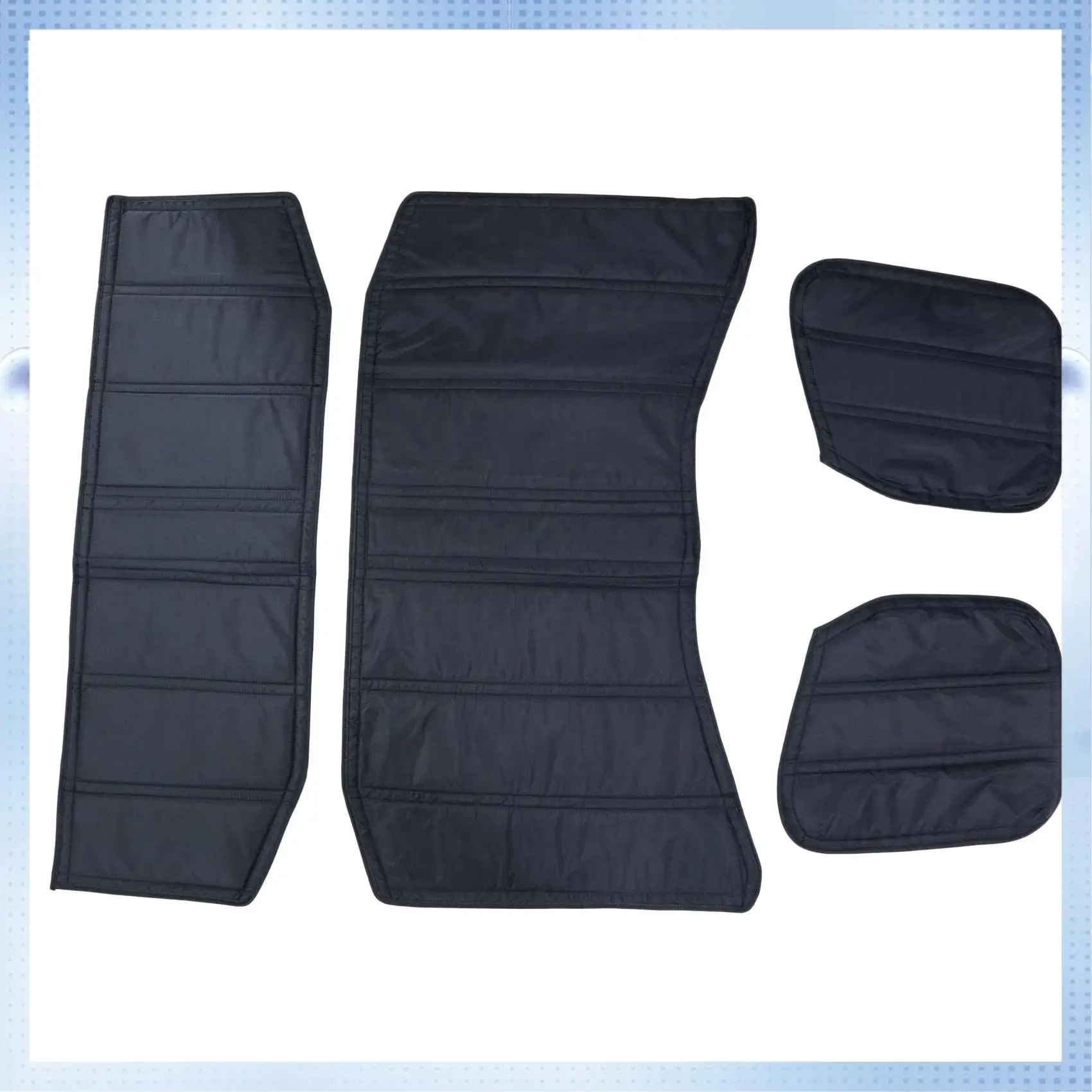 

A51K-Heat Insulation Cover Pad Sound Deadener Cotton For Jeep Wrangler JL 2018 2019 4 Doors Car Accessories