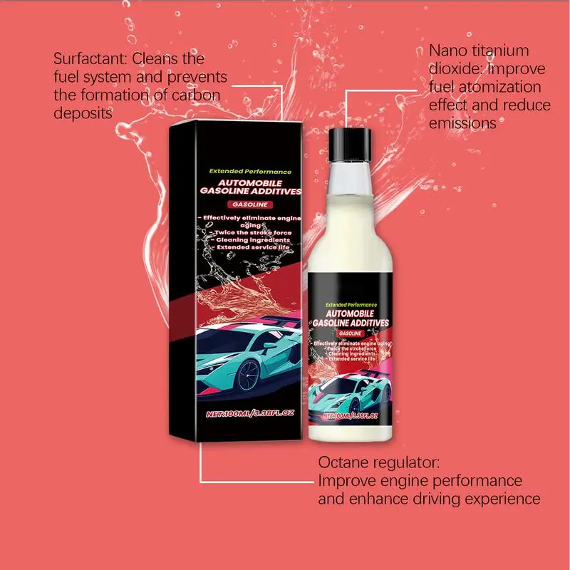 Engine Carbon Deposit Cleaner 100ml High Performance Lubricant Eliminates Deposit High Performance Lubricant Engine Care