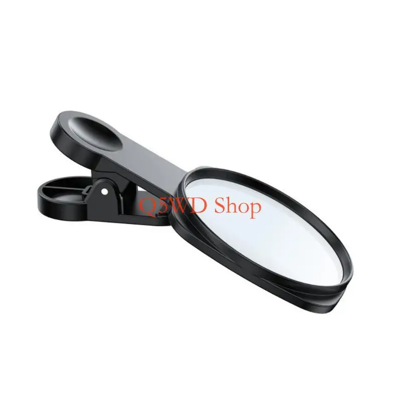 

Q5WD Портативная дорожная камера для телефона, набор зеркальных зажимов для селфи с тканью для чистки и сумкой для хранения на