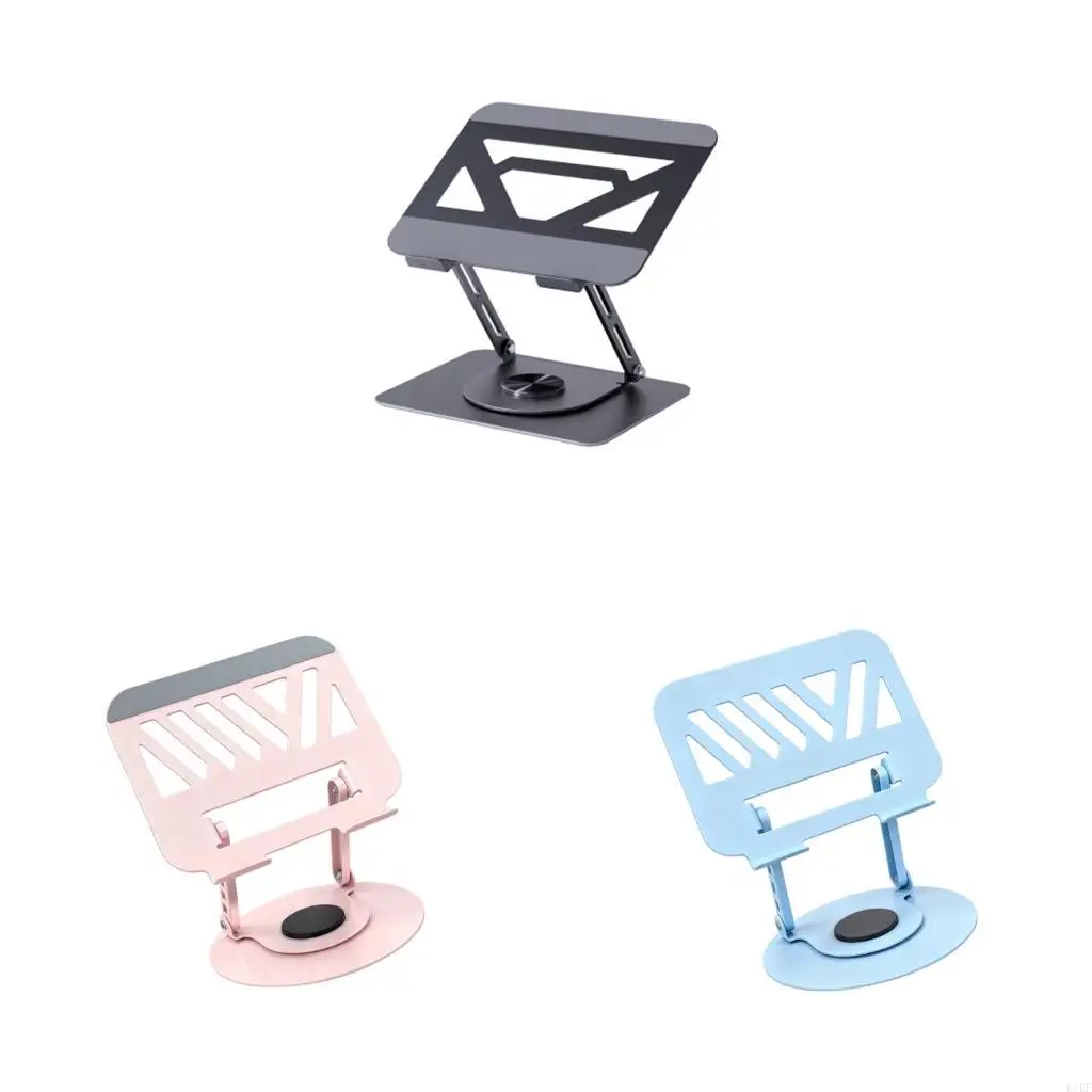 

Laptop Stand Bracket Desk Adjustable Bracket Foldable 360 Degree Rotatable K1KF