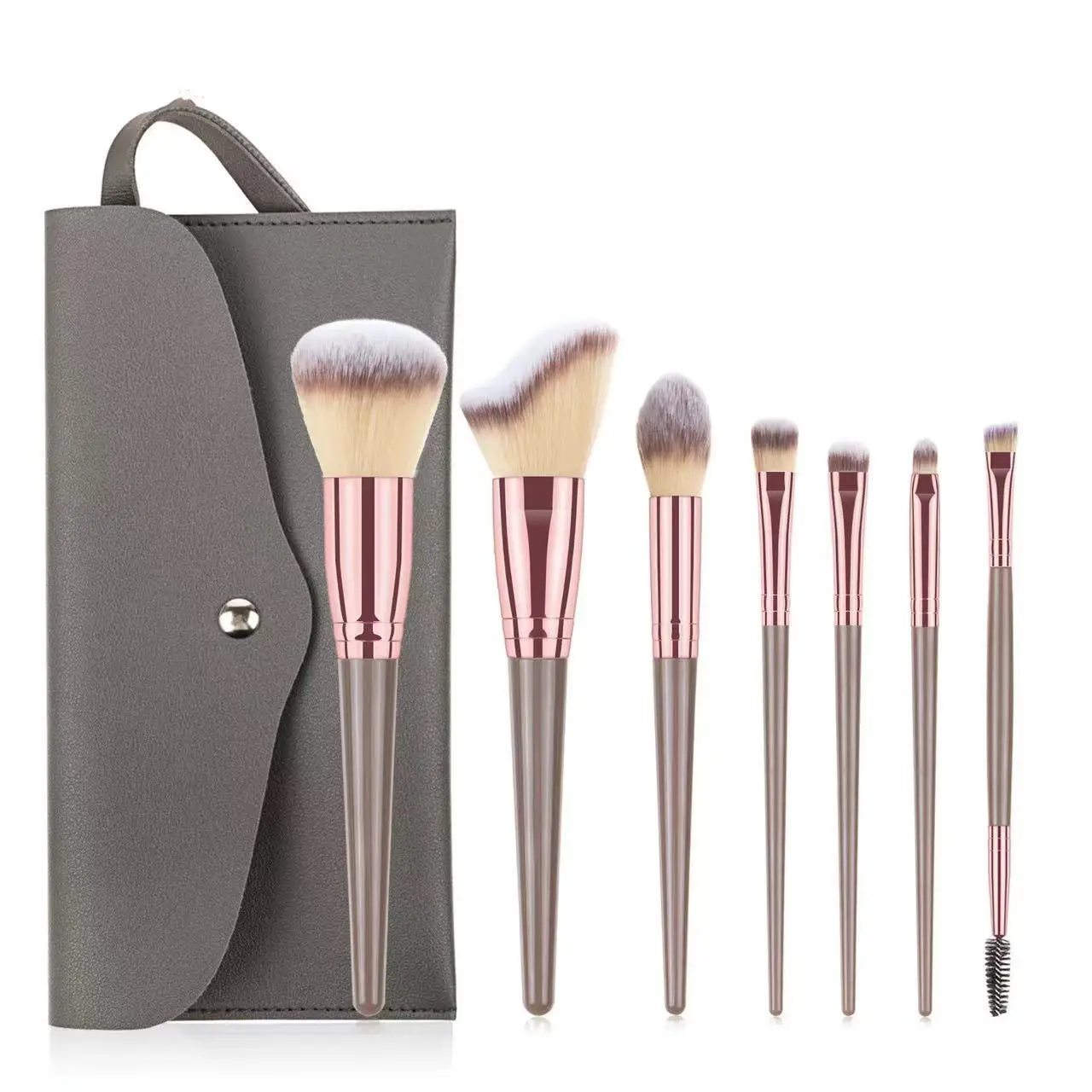 Makeup Brush Set 15 Soft Hair Loose Powder Blushs Eyeshadow Concealer Brush Makeup Eyebrow Brushs Portable complete Beauty