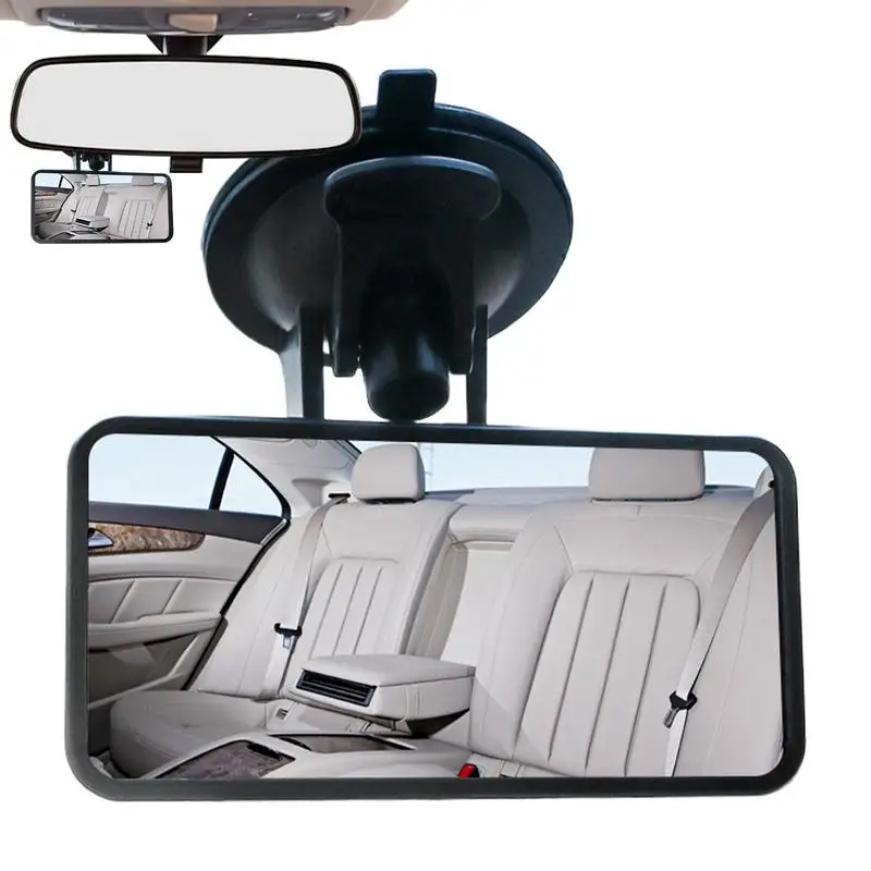 

Car Rearview Mirror for Viewing Toddler Suction Cup Toddler Observation Mirror Automotive Interior Accessories for Sedan Truck