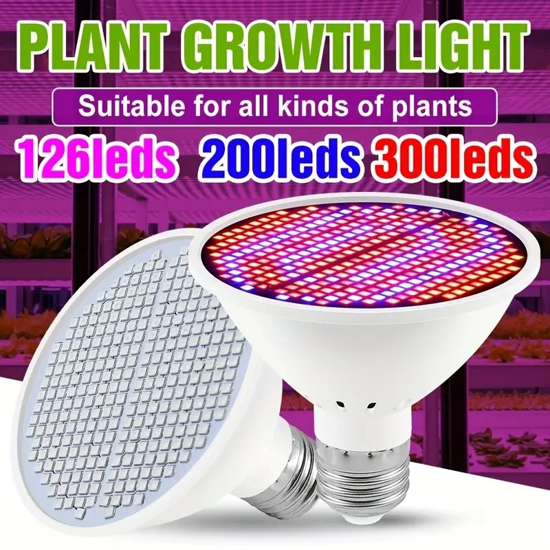 Phyto Lamp Full Spectrum LED Grow Light E27 E14 Plant Lamp Fitolamp For Indoor Seedlings Flower Fitolampy Grow Tent Box