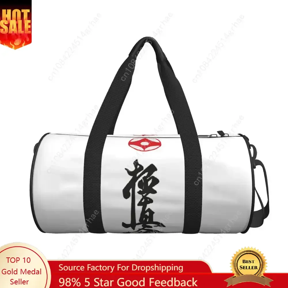 

Gym Bag Kyokushin Karate Sports Bag Men Outdoor Handbag Luggage Fitness Bag Custom Made Versatile Handbag