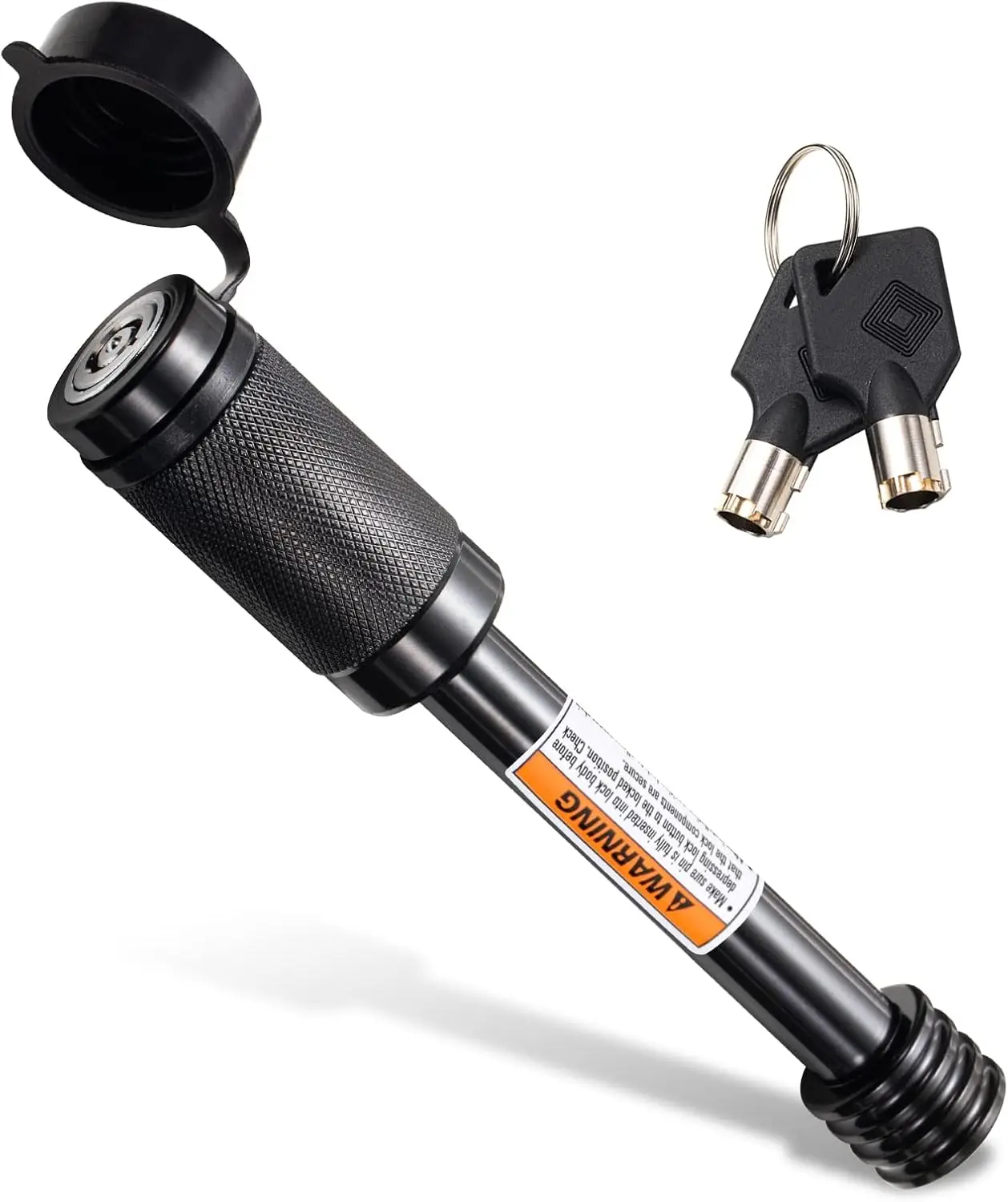 

5/8" Hitch Pin Lock for 2" & 2-1/2" Receiver Tubes, Fits Bike Racks, Cargo Trays & Tow Balls