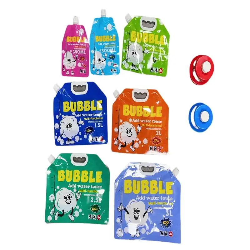 1 Piece Kids' Birthday Parties Gifts Concentrated Bubble Solution For Bubble Machines Giant Wands And Blowers