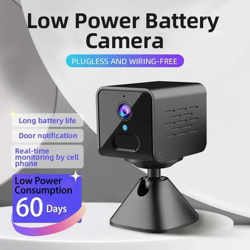 

Battery Duration Camera Low Power Wifi Surveillance Infrared Night Vision Long Camera 3 Days Free Cloud Storage Voice Intercom