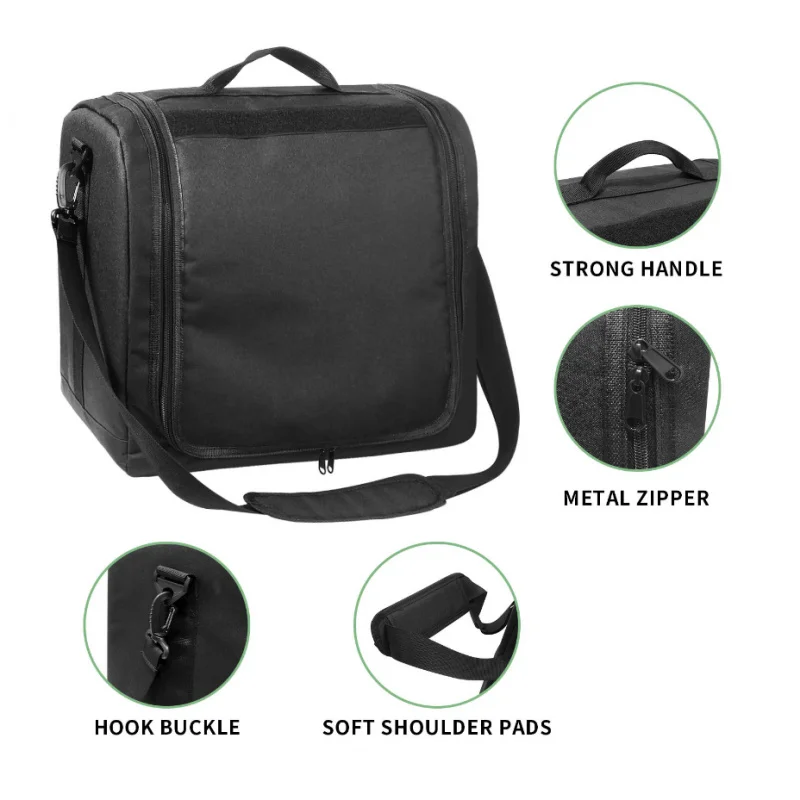 1PCS Baseball Cap Storage Bag, Large-Capacity Hat Dustproof Storage Bag with Handle, Portable Multi-Layer Bag for Storing Baseba