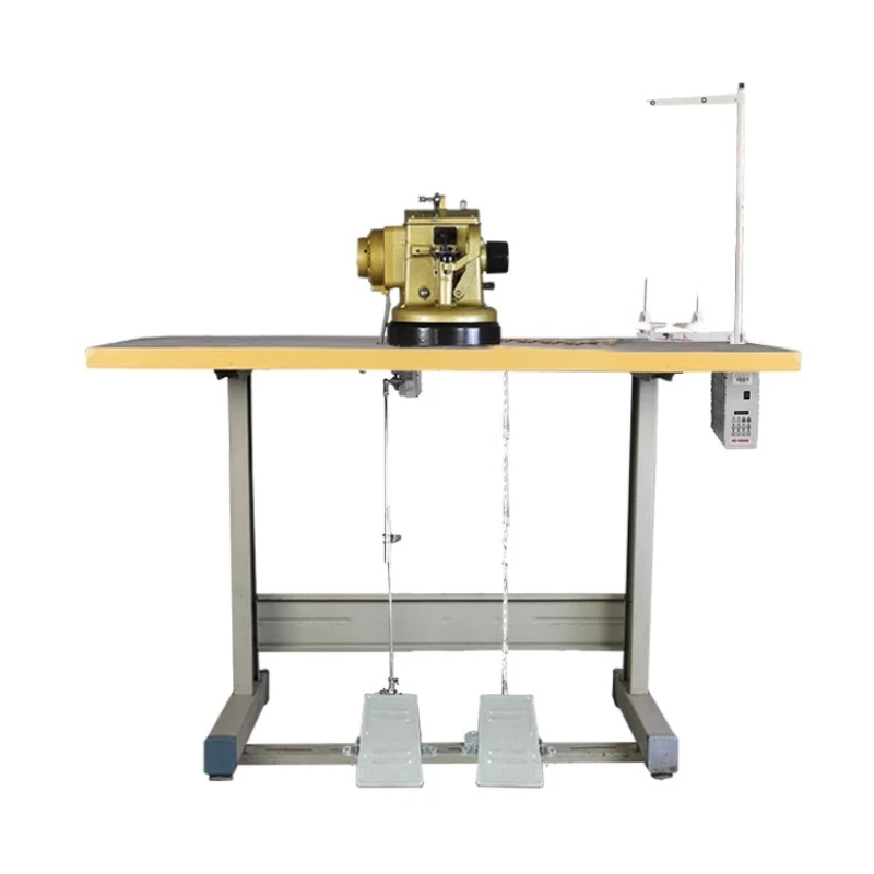 

Leather sewing machine, automatic inverted splicing seamless sewing machine