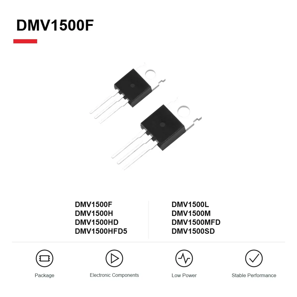 DMV1500F DMV1500H DMV1500HD DMV1500HFD5 DMV1500L DMV1500M DMV1500MFD DMV1500SD Rectifier Diodes TO-220 10PCS