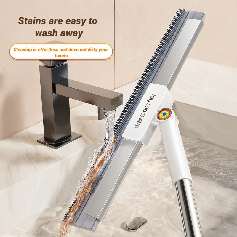 Silicone Scraper Magic Broom 30-50cm JOYBOS Multifunctional Floor Water Scraper 180 Complete Living Room Toilet Bathroom Cleaner view 2