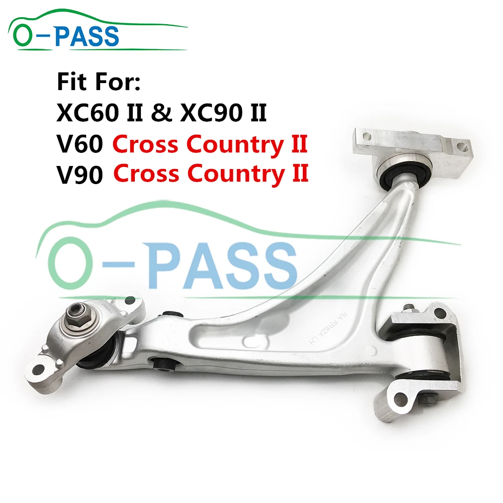 Front lower Control arm For VOLVO XC90 MK2  XC60 II & V60 Cross Country mk2 V90 Cross Country II 31360644 31360651 1 Piece