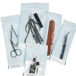 50pcs Nail Tools Sterilisation Bags Disposable Scissors Tweezers Bags Self-Adhesive Tattooing Dental Beauty Sterilisation Pocket