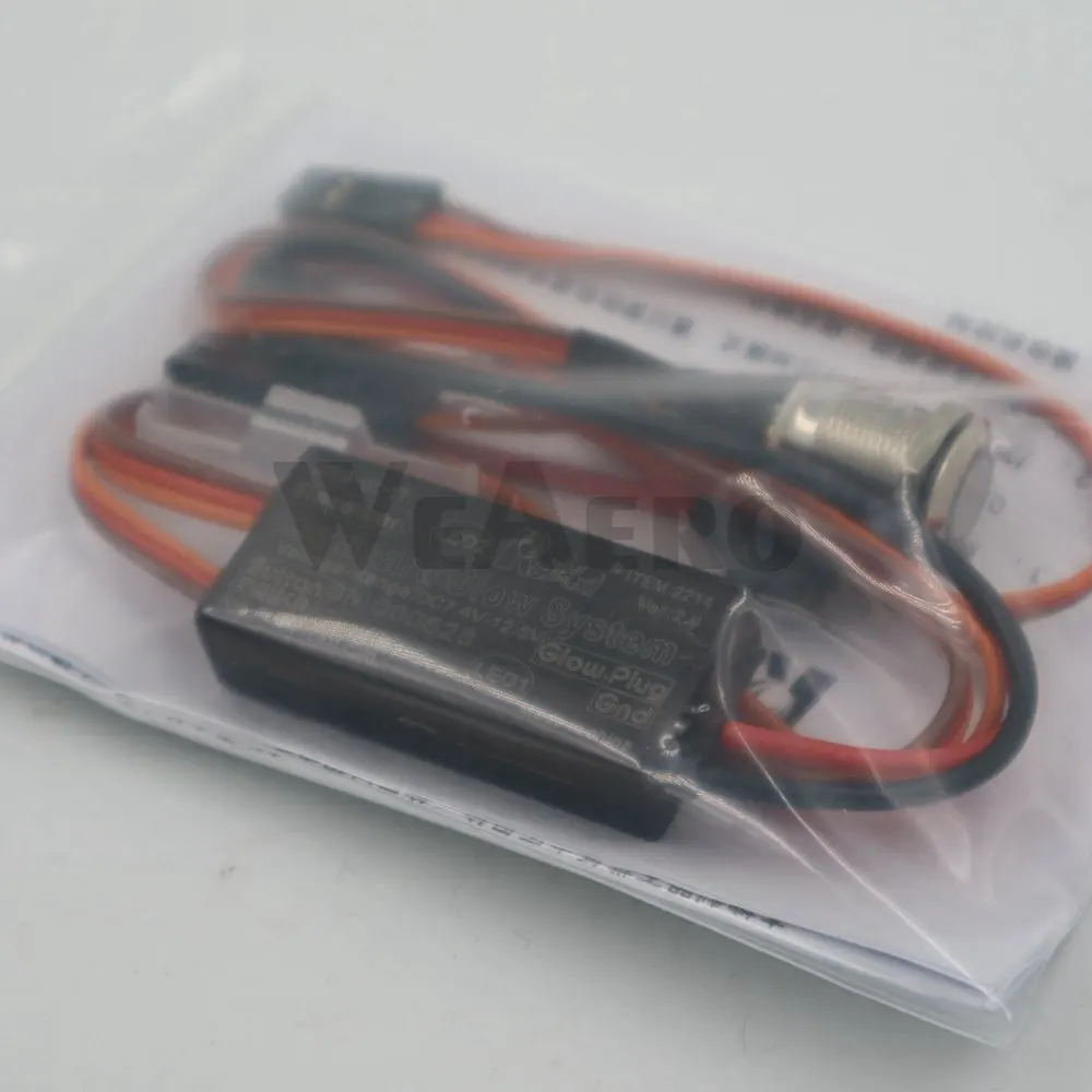 New Style! RCEXL On Board Glow System Ignition Drive Glow Plug Driver for RC Nitro Airplane