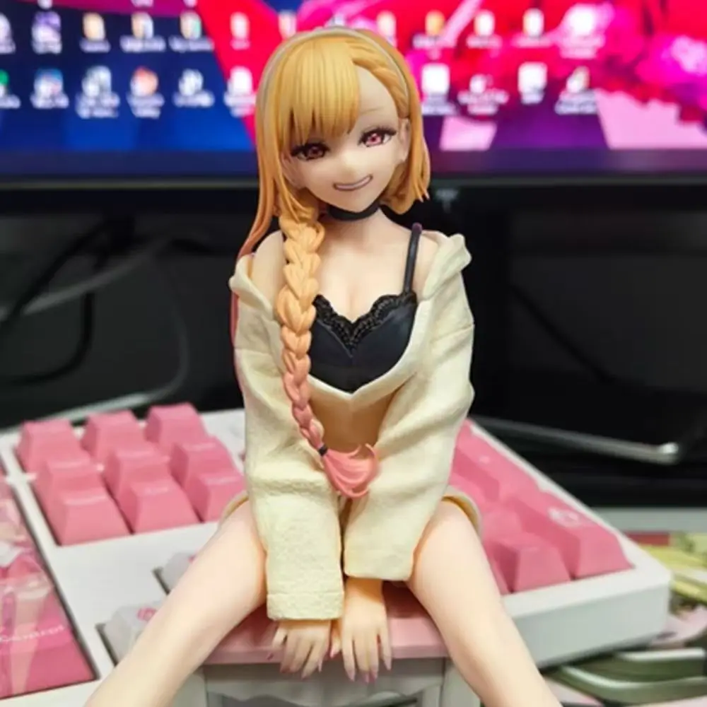 Figura de anime de Marin Kitagawa, 15 cm, de la serie «My Dress-Up Darling», muñeca Sono Bisque, modelo de figura de acción Liz, muñeca de juguete, regalo.