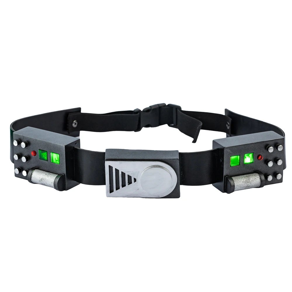 Xcoser Anime Cosplay Darth Vader Belt and Chest Plate Props with Led Lights The SW Halloween Cosplay Costume Accessories Props