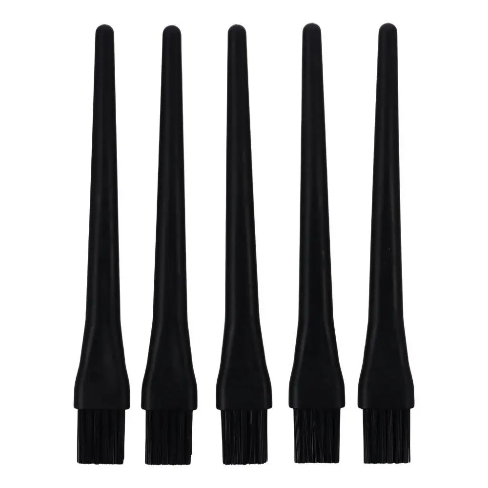 1/5Pcs Anti Static Black ESD Cleaning Brushes Plastic Round Handle Brush Dust Removal Brush Keyboard PCB Motherboards