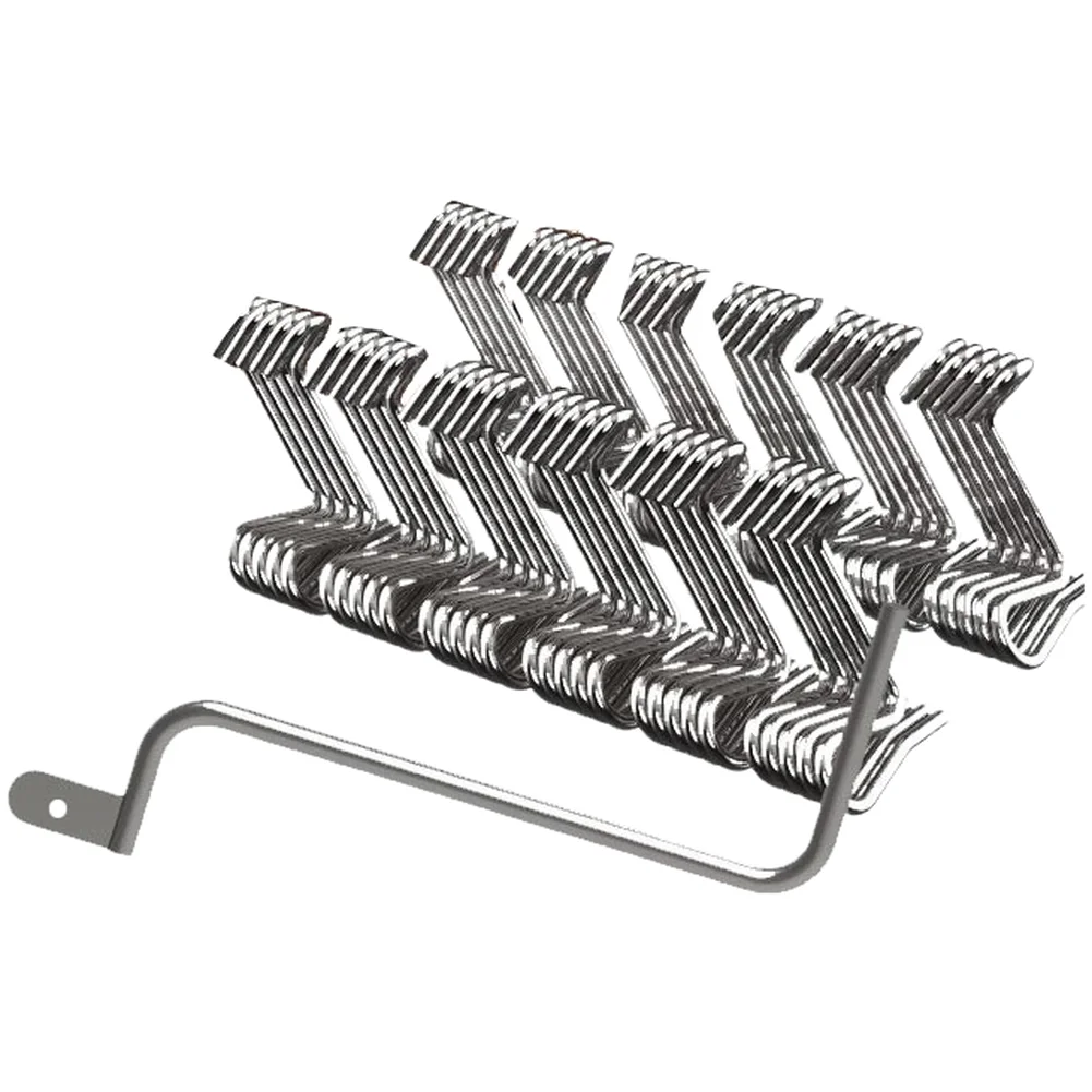 20pcs Silver Steel Fence Wire Tensioner Tool Kit With Wrench For Barbed Wire Strainer Repair And Tightening Hand Tool Set
