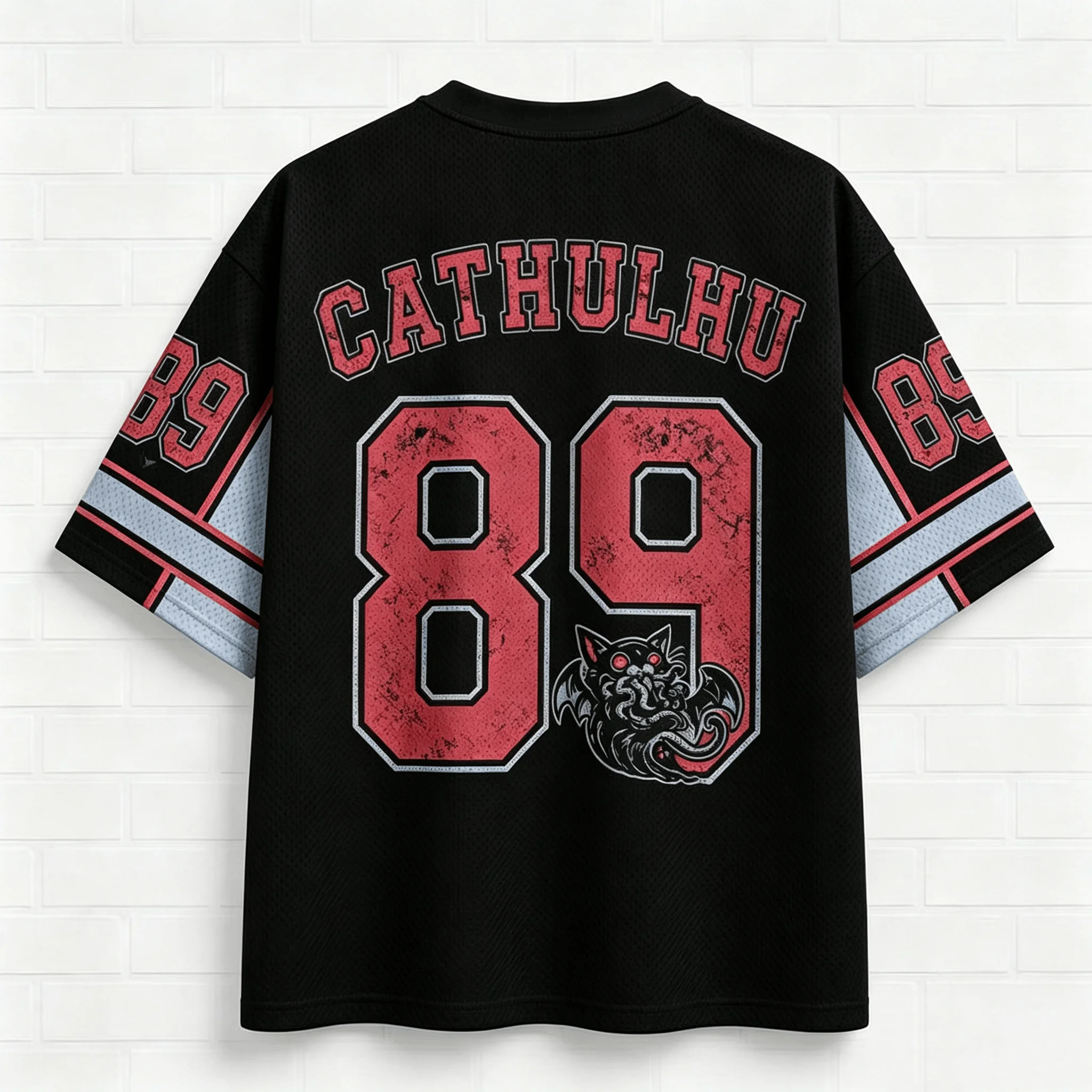 2026 Hot Selling New Adult Couple Gothic Style Cat 3D Printed Short Sleeved Sports Quick Drying Loose Casual T-shirt Top