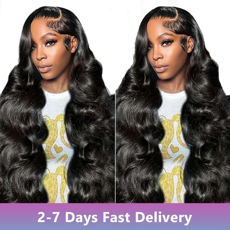 

Парик женский из 100% человеческих волос, 13x4, 13x6