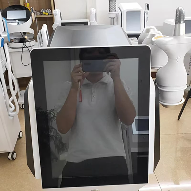 Nieuwe Technologie Pijnloos Ijs Ultrassom 62000 Tiros Vmax Smas Elevador Skintranging En Rimpel Máquina Verwijderen