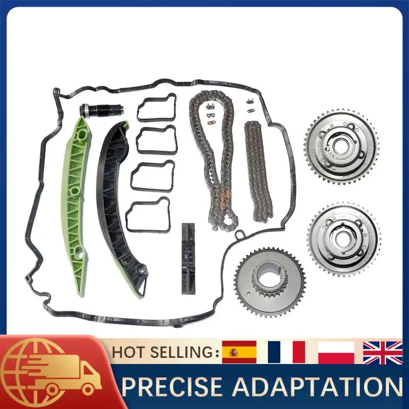 

For Mercedes W203 W204 W212 C180 C200 C250 E200 E250 SLK200 SLK250 M271 Camshaft Adjuster Gears & Timing Chain Kit OEM