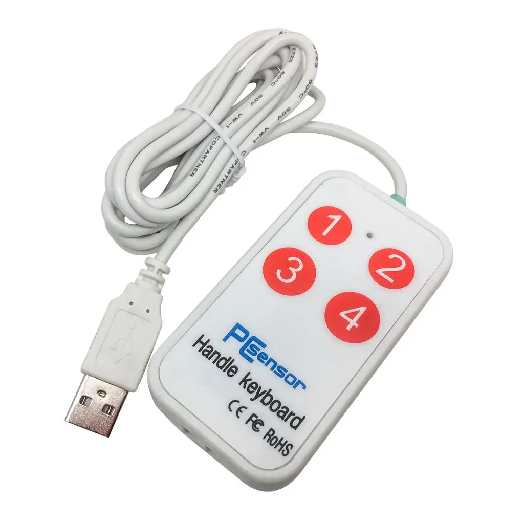 

USB Handheld Keyboard Customizable Shortcuts Wired Keypad Engineering Drawing Accessory for Windows Linux MAC