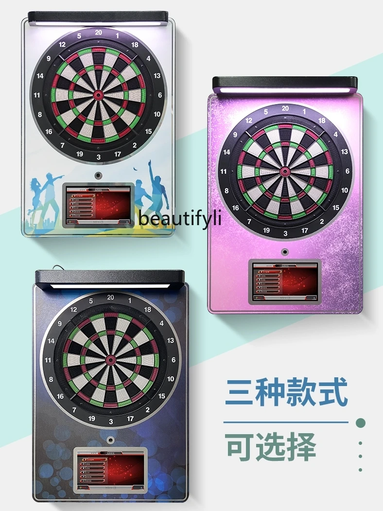 Full Touch Screen Integrated Electronic Dart Machine