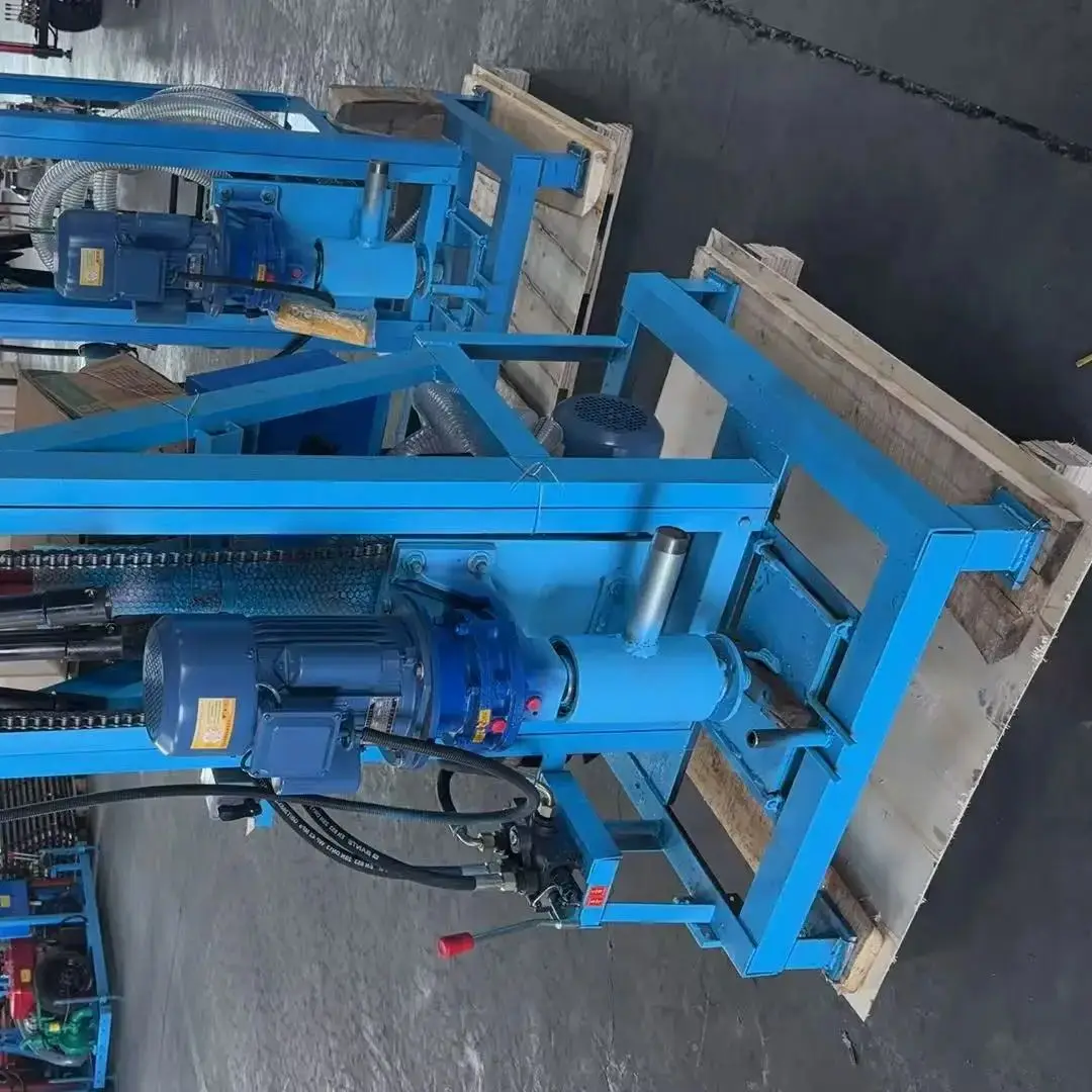 カスタマイズされた120m家庭用および農業用220V/380V電動油圧式携帯型ロータリードリルリグ