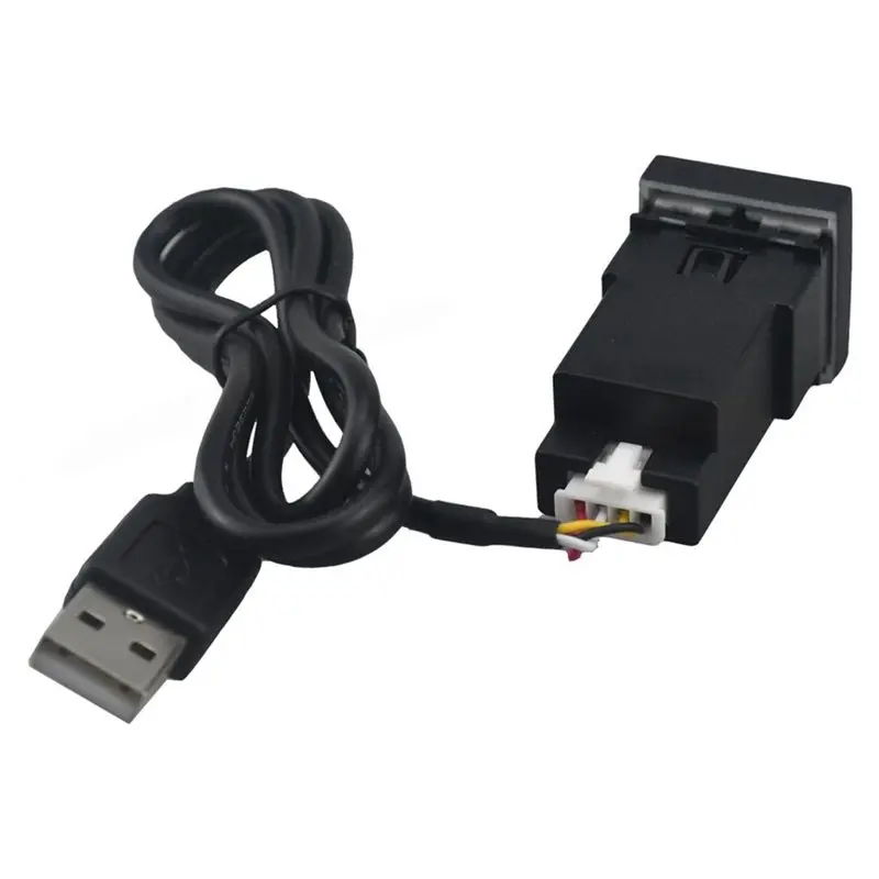 Cable Adapter For USB Audio Interface For VW Golf 6 Jetta 5 MK5 Scirocco 2006-2012