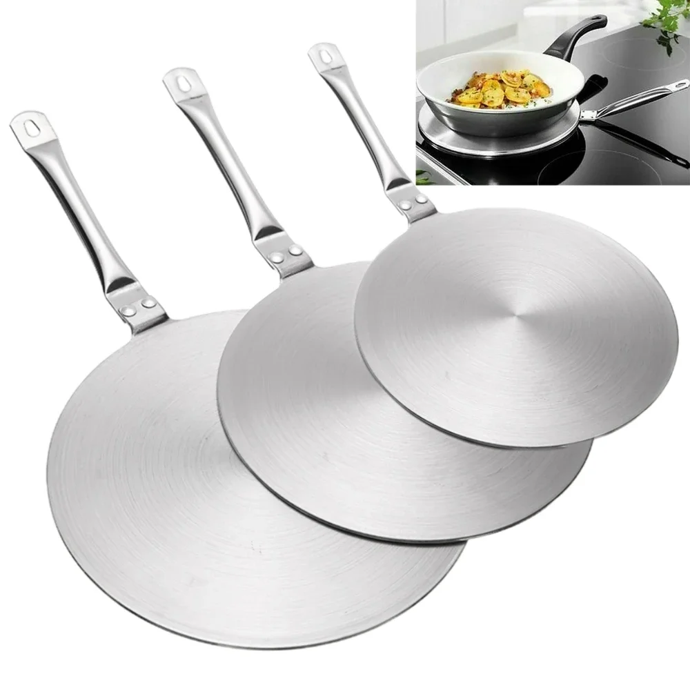 Cooking Heat Diffuser Plate Induction Hob Converter Heat Diffuser Disc Adapter Plate Saucepan Pot Tool Cooking Hob Converter
