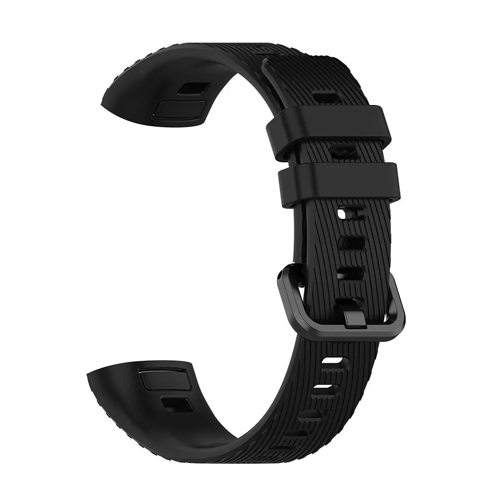 Original Silicone Watchband For Huawei Band 3 / Band 3 Pro TER-B09 Wristband Soft Fashion Strap Bracelet For Band 4 Pro TER-B29S