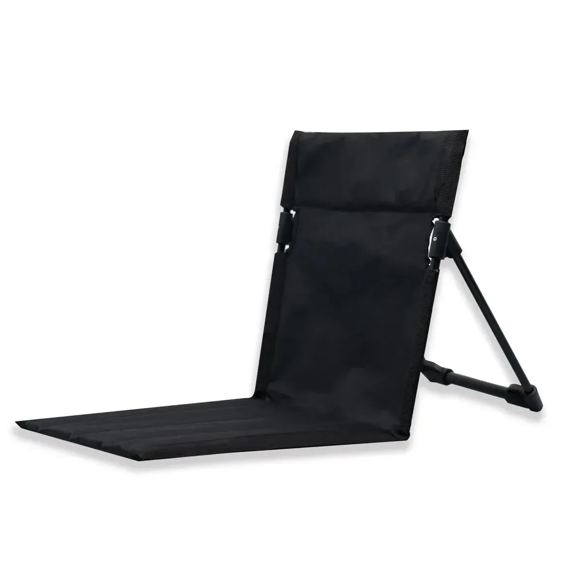 

2025 Foldable Single Lazy Camping Chair with Backrest Cushion Outdoor Garden Park Beach Picnic Furniture