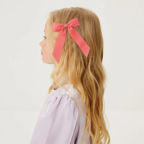 Imagen 2 del producto Lazos de bebé de 3,74x5,3 pulgadas, lazos de cinta, bandas para el cabello, lazo para la cabeza para niños pequeños, cuerda para la cabeza, sombreros de fiesta básicos sólidos, accesorios para el cabello