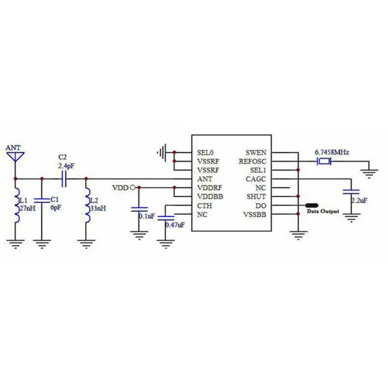 RF Transmitter & Receiver Set Superheterodyne 433 mhz Module with 2x Antennas Drop shipping