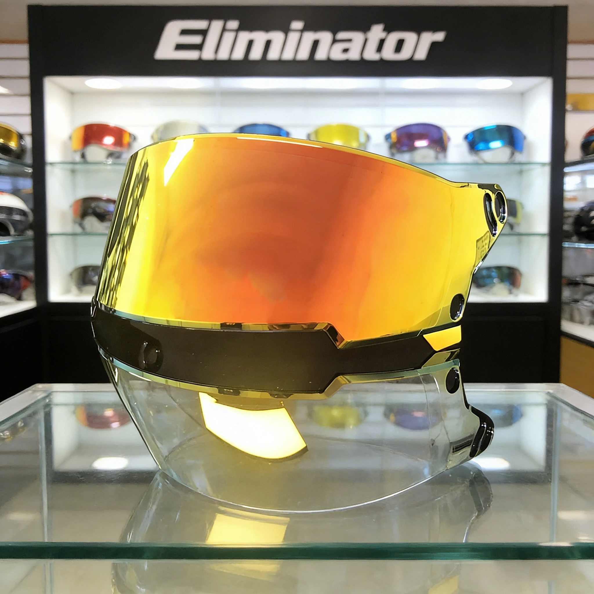 Motorcycle Helmet Visor Replacement Lens For Bell Eliminator Helmet Shield Uv Visor