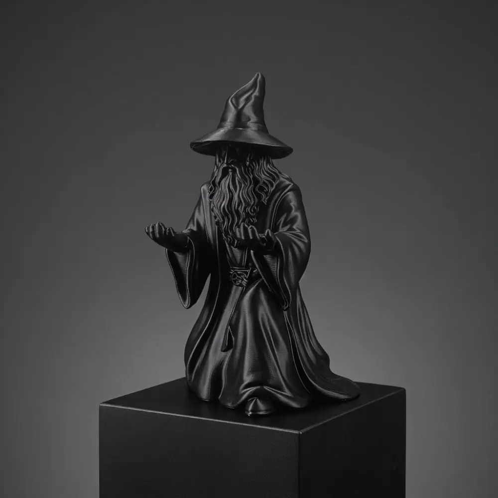 Novelty 3D Printed Wizard Statue Model Creative Design Funny Pen Holder Multi-functional Wizard Ornament Gift