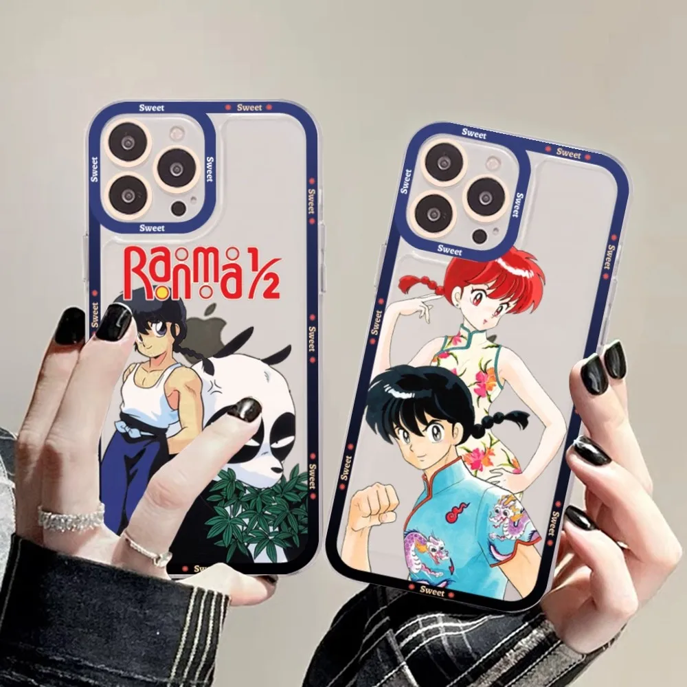 Cartoon Ranma 1 2 Phone Case For Samsung S 20 S 21 S 22 S 23 lite plus ultra Mobile Cover