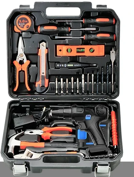 Toolbox Household set Multifunctional hardware Electrician maintenance combination Universal full set