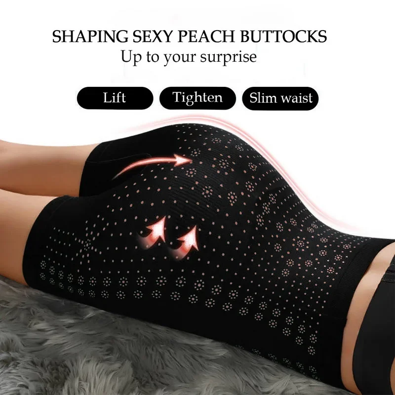 New Elastic High Waist Body Shaper Panties Hip Abdomen Elastic Tight Panties Postpartum Recovery Shapewear Underwear Body Shaper