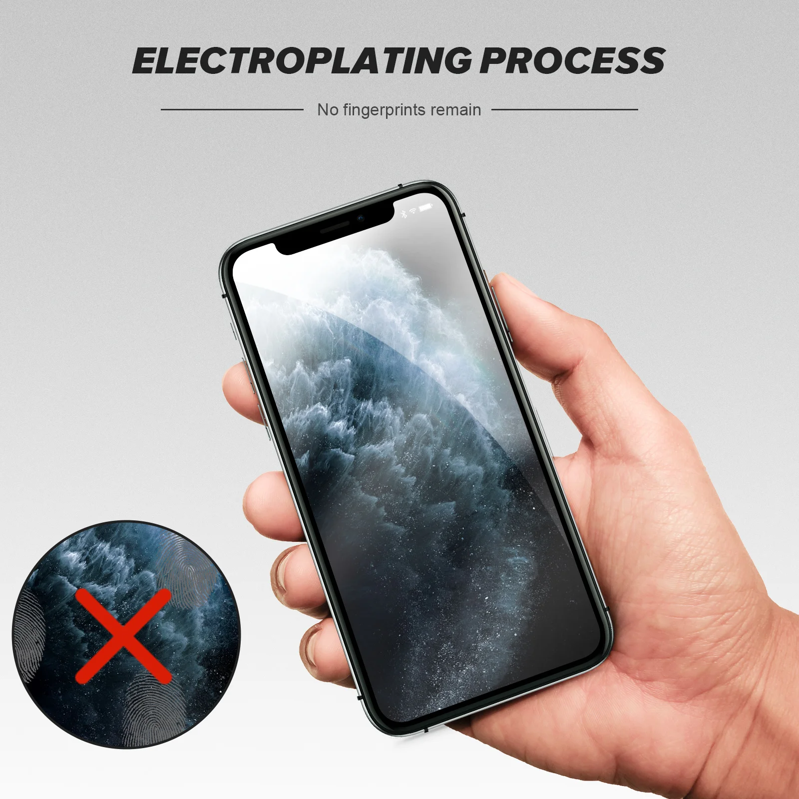 1 قطعة طباعة الحرير الزجاج المقسى حامي الشاشة التغطية الكاملة شاشة الهاتف الغطاء الواقي Hd المضادة للخدش فقاعة الحرة #1