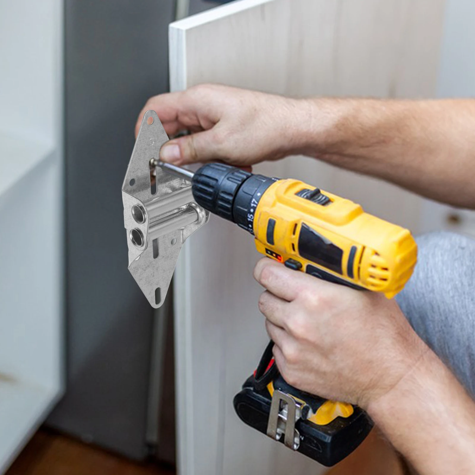 

2Pcs Garage Door Hinge Auto Close Durable Sturdy Design for Residential Commercial Use Garage Door Hinge Hinges Heavy Duty