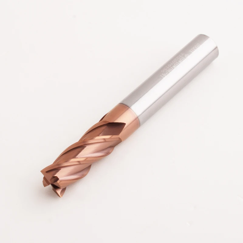 S500X SLONS for 60HRC steel endmill 2 3 r0.2 r0.5 4 6mm 8mm 10mm CNC milling cutter solid carbide corner radius end mills
