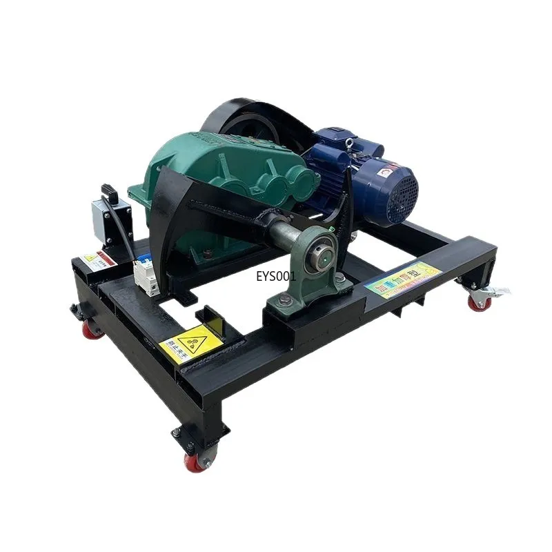 220V Electric Log Splitter Household Wood Splitter Automatic Wood Cracking Machine for Rural Home Use