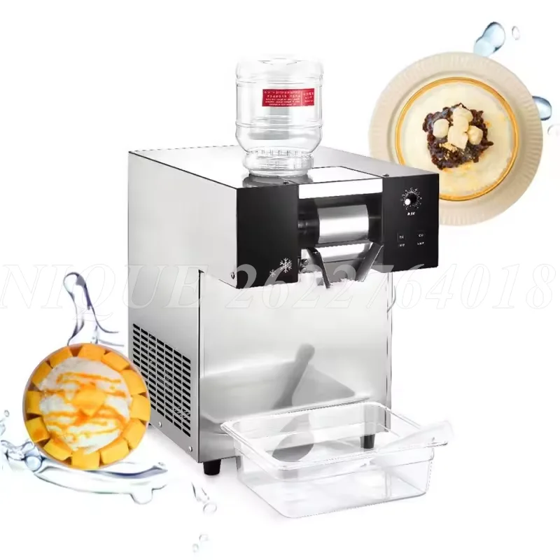 

Automatic Snowflake Ice Machine Mini Snowflake Crusher Korea Bingsu Machine 100kg/24h Desktop Snow Ice Maker