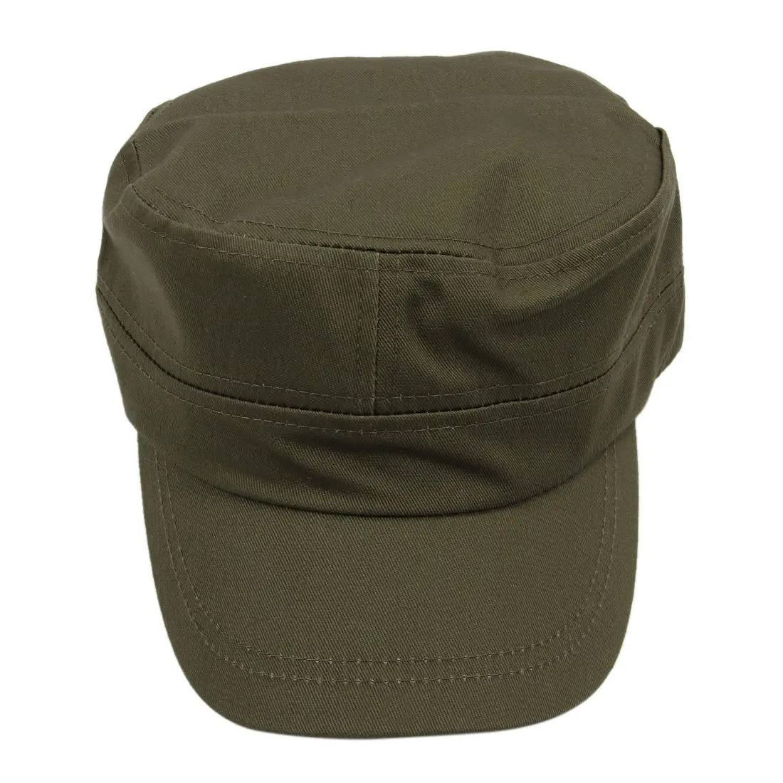 Stylish Plain Military Army Cap Castro Cadet Patrol Cap Hat Adjustable（Army Green）