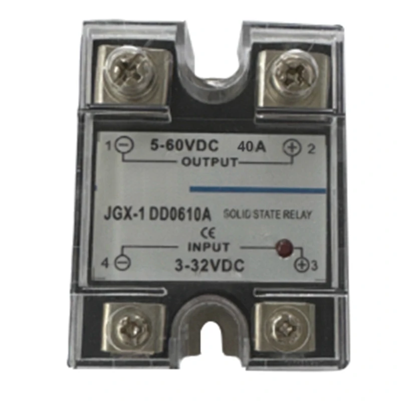 New Single Phase Solid State Relay Single Phase SSR DC Control DC Solid State Relay